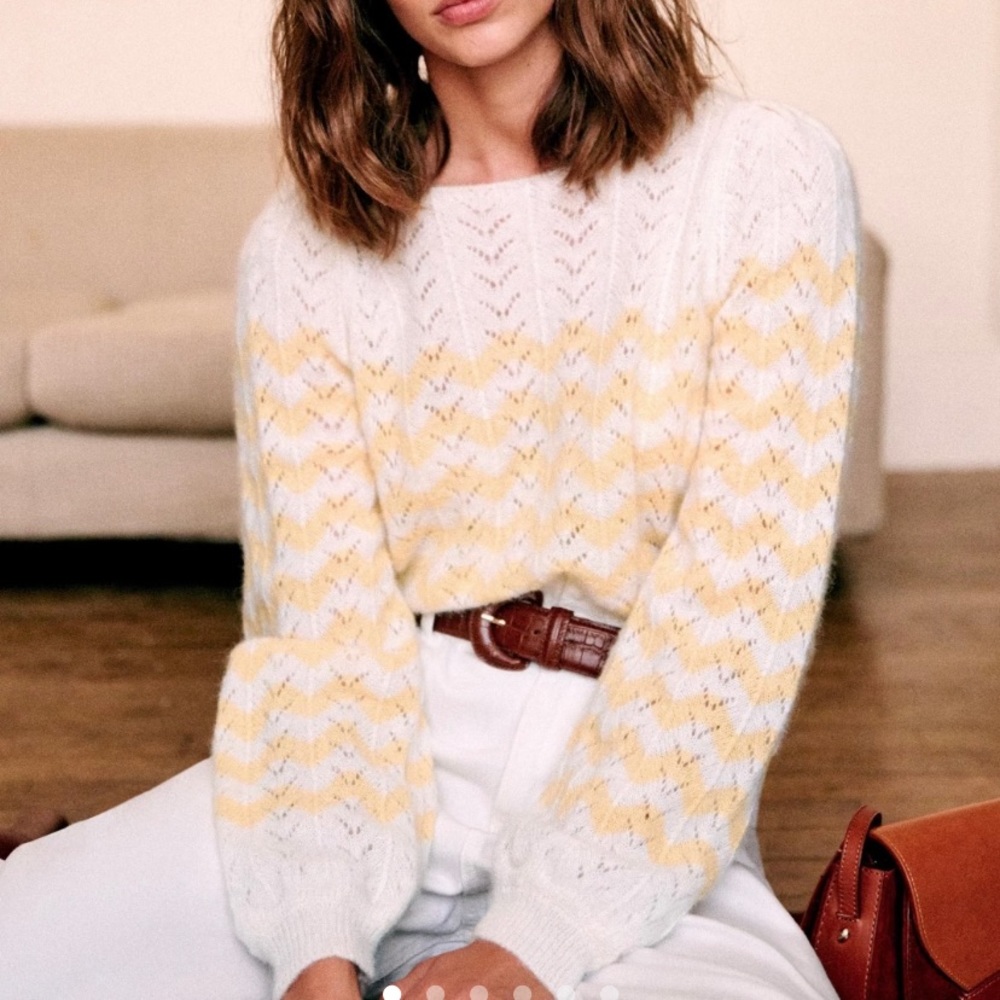 Lucky box #6: Sézane Suzie sweater - XS - sold out online